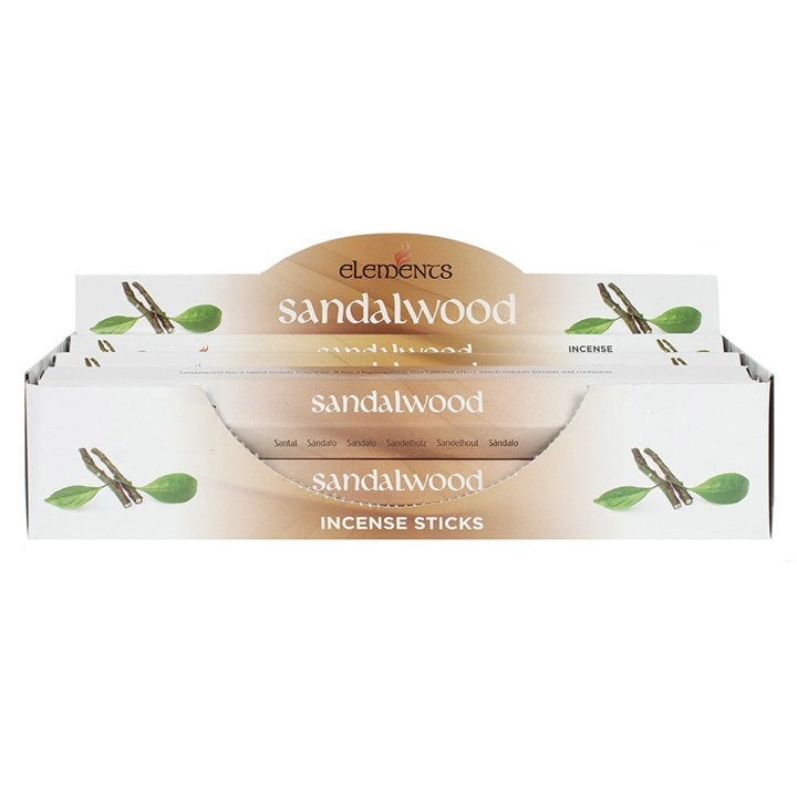 Serano Set of 6 Packets of Elements Sandalwood Incense Sticks