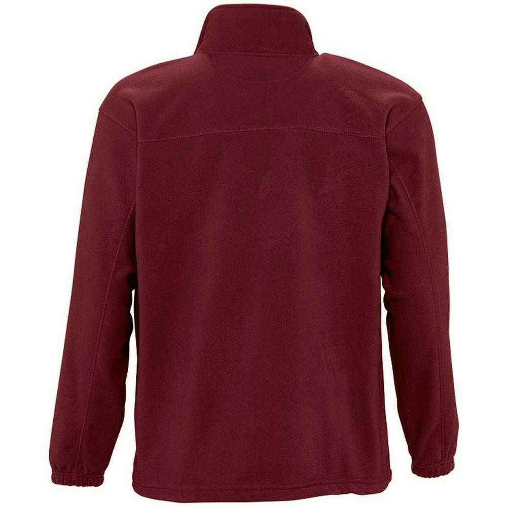 SOLS Unisex Adult North Fleece Jacket - Burgundy