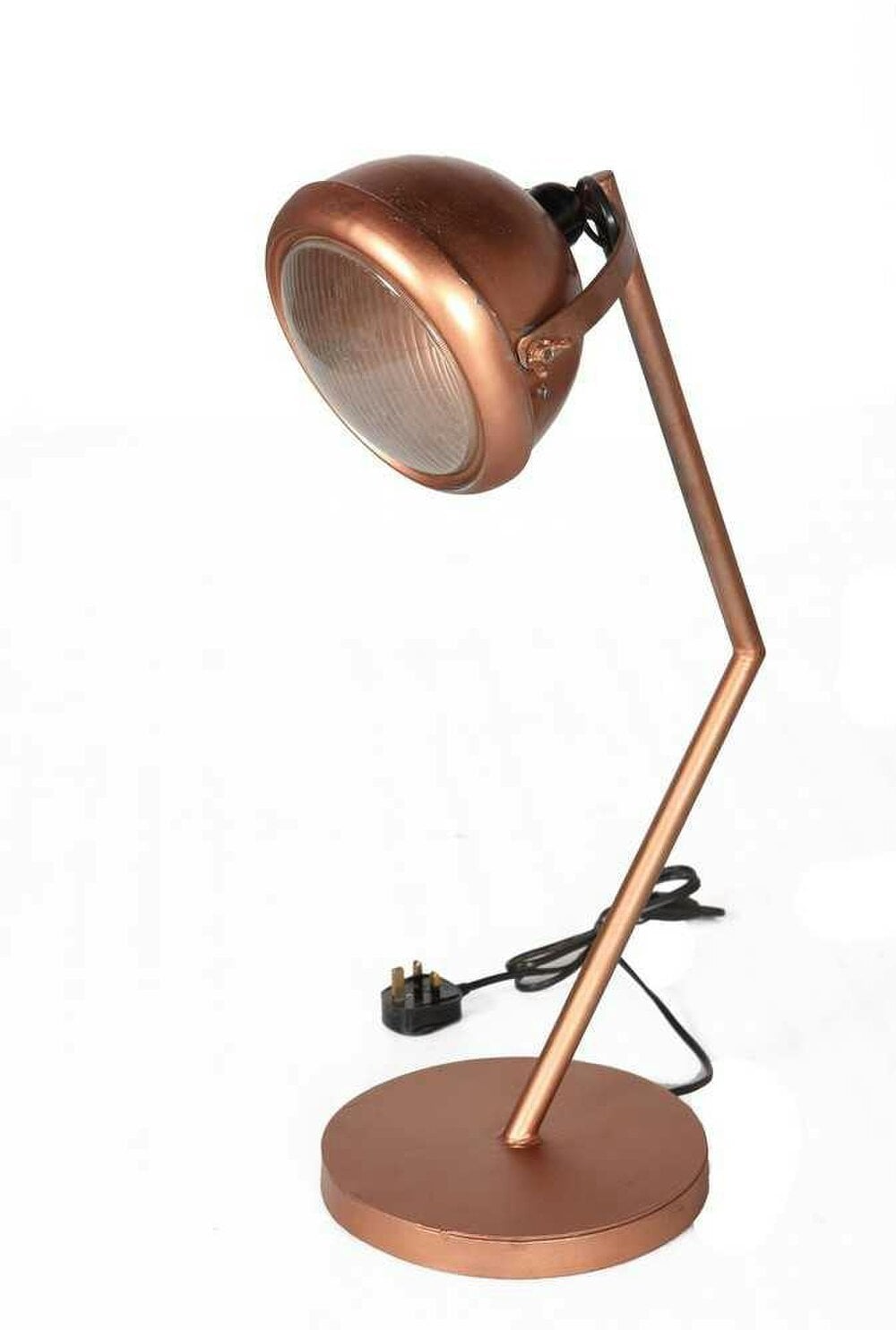 Wyld Haus Yllas Vintage Metal Copper Table Lamp