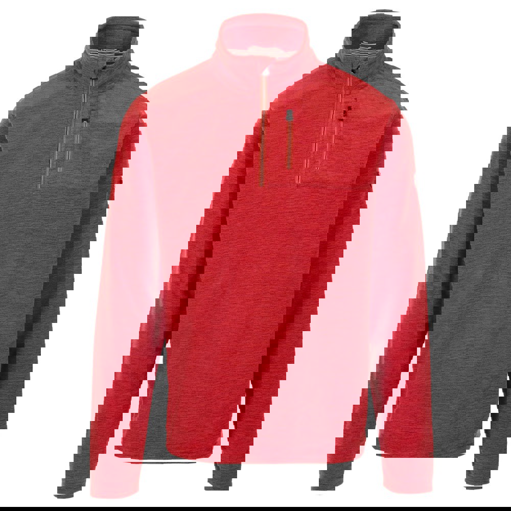 Trespass Mens Farnworth AT100 Fleece Top - Salsa