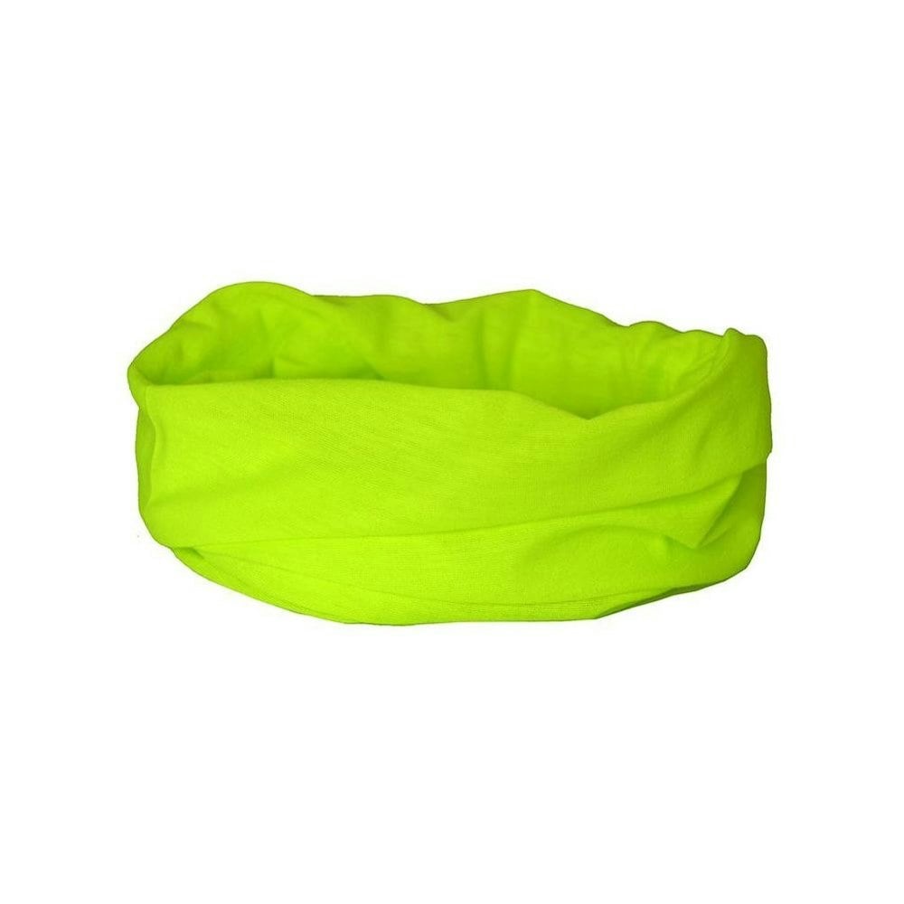 Fluorescent Yellow Multifunctional Scarf RUFFNEK® Neon/Yellow