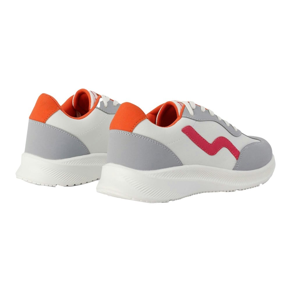 Regatta Womens Marine Retro Trainers - Snow White/Pink Potion