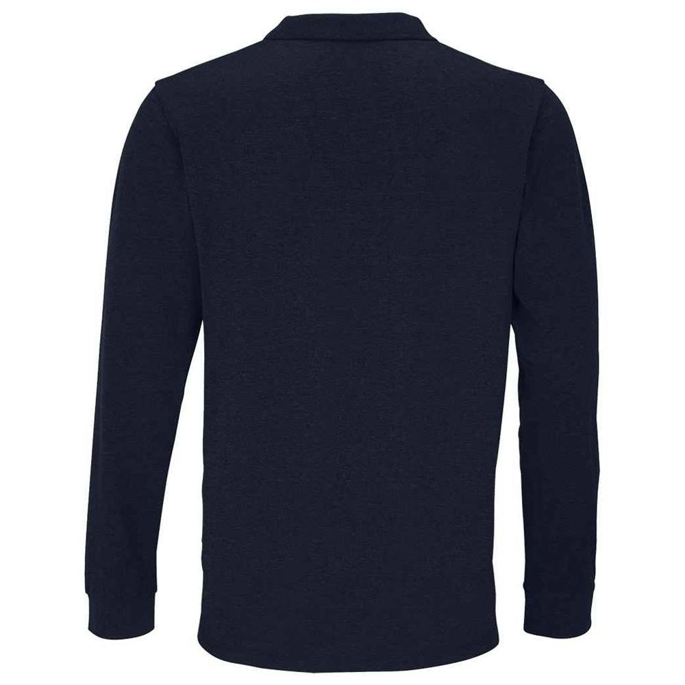 SOLS Unisex Adult Planet Long-Sleeved Polo Shirt - French Navy