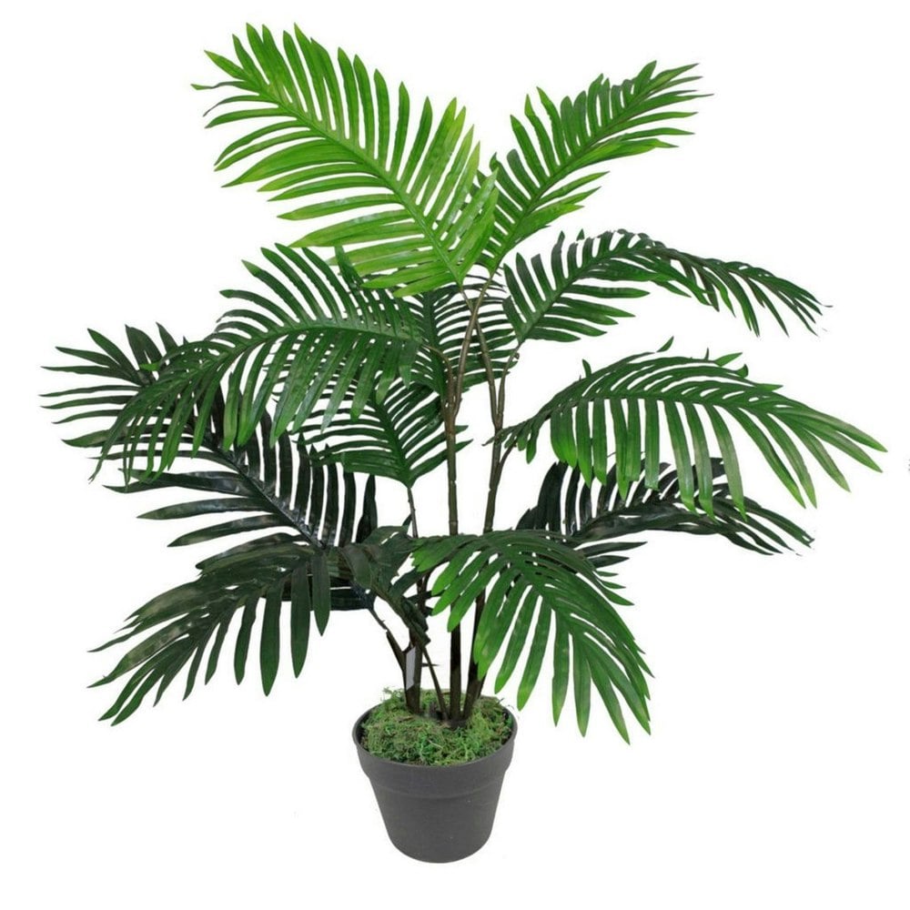 Leaf 90cm Leaf Design UK Large Realistic Artificial Palm Tree