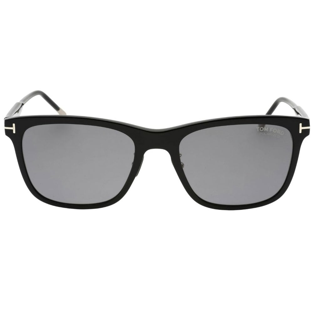 Tom Ford Polarized Lens Shiny Black Sunglasses One Size