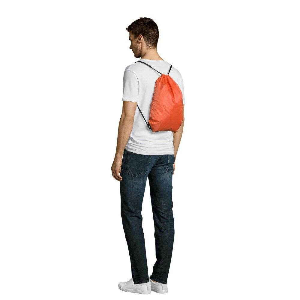 SOLS Urban Gymsac Drawstring Bag - Orange