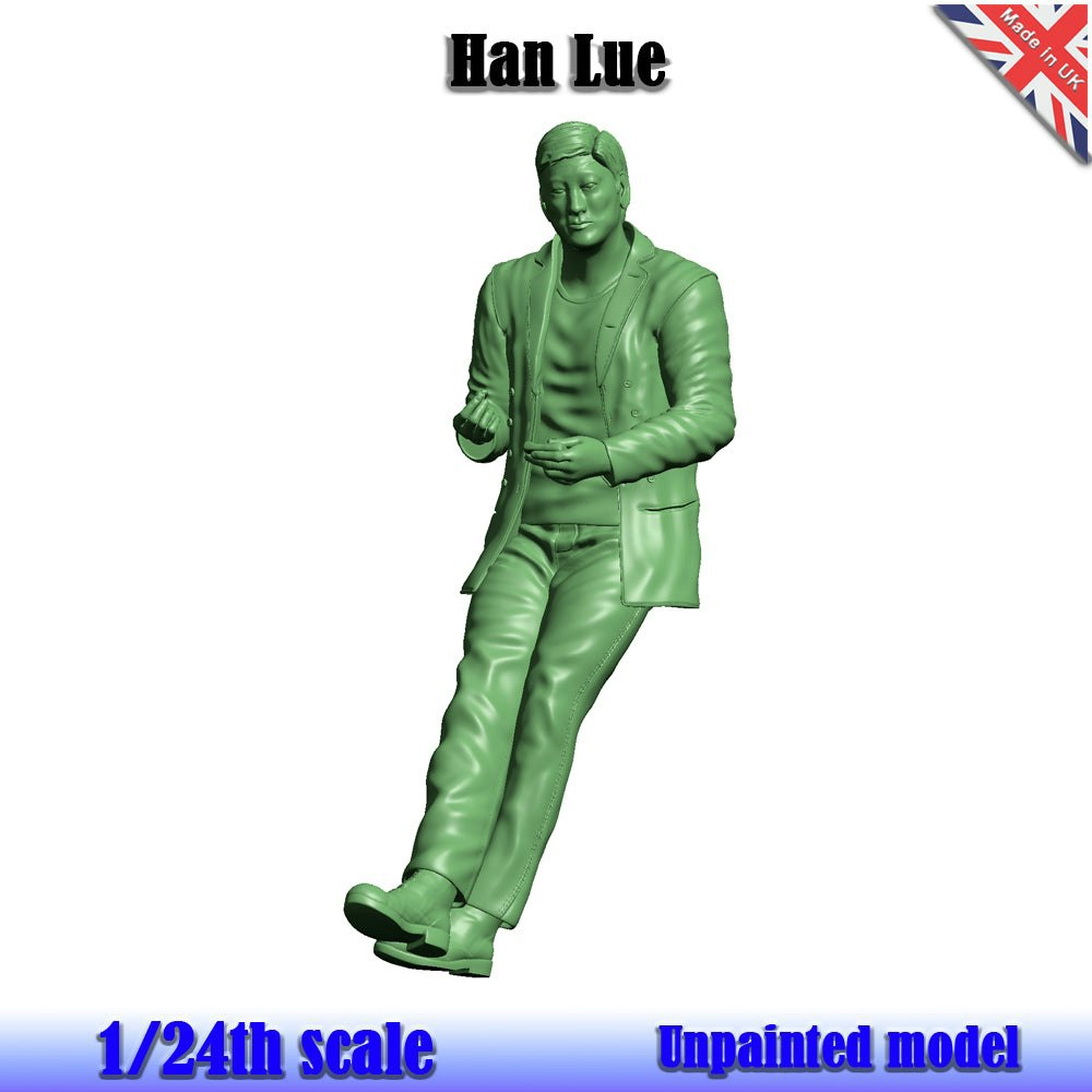MCSlots Han Lue Fast and Furious Unpainted Figure 1:24 Scale Wasp HL 24