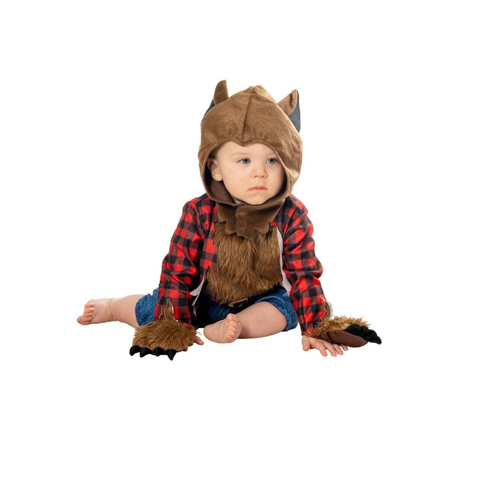 Bristol Novelty Toddler Werewolf Costume - Brown