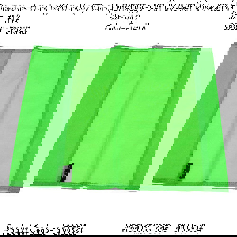 Single All Weather Football Corner Flag - EMERALD GREEN - Outdoor Polyester