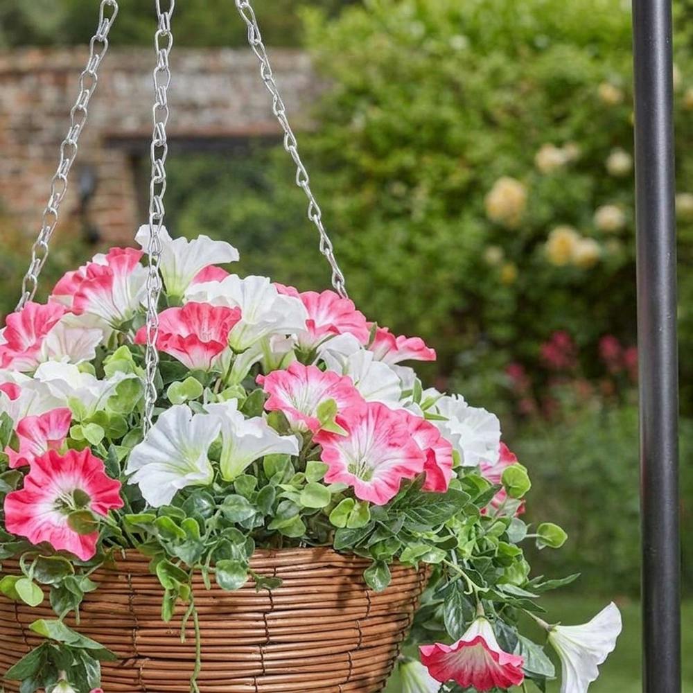 Garden Greatness Summer Bloom Artificial Hanging Basket