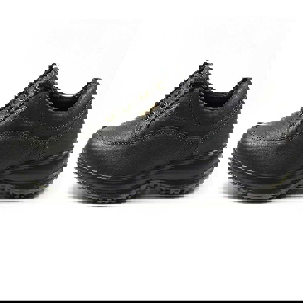 Grisport Mens Livingston Leather Walking Shoes - Black