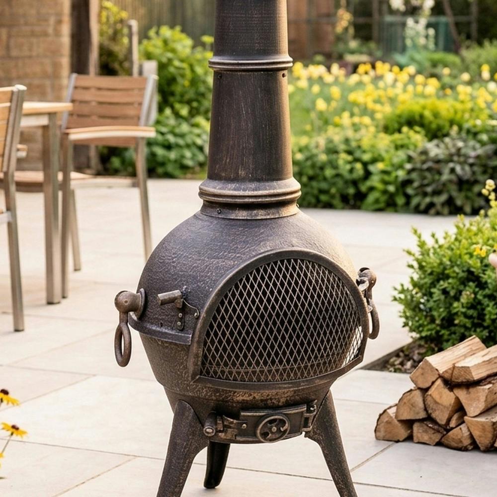 Garden Greatness Grande Clasico Traditional Chimenea