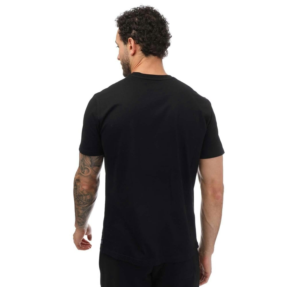 DKNY Mens Tonal Logo T-Shirt - Black