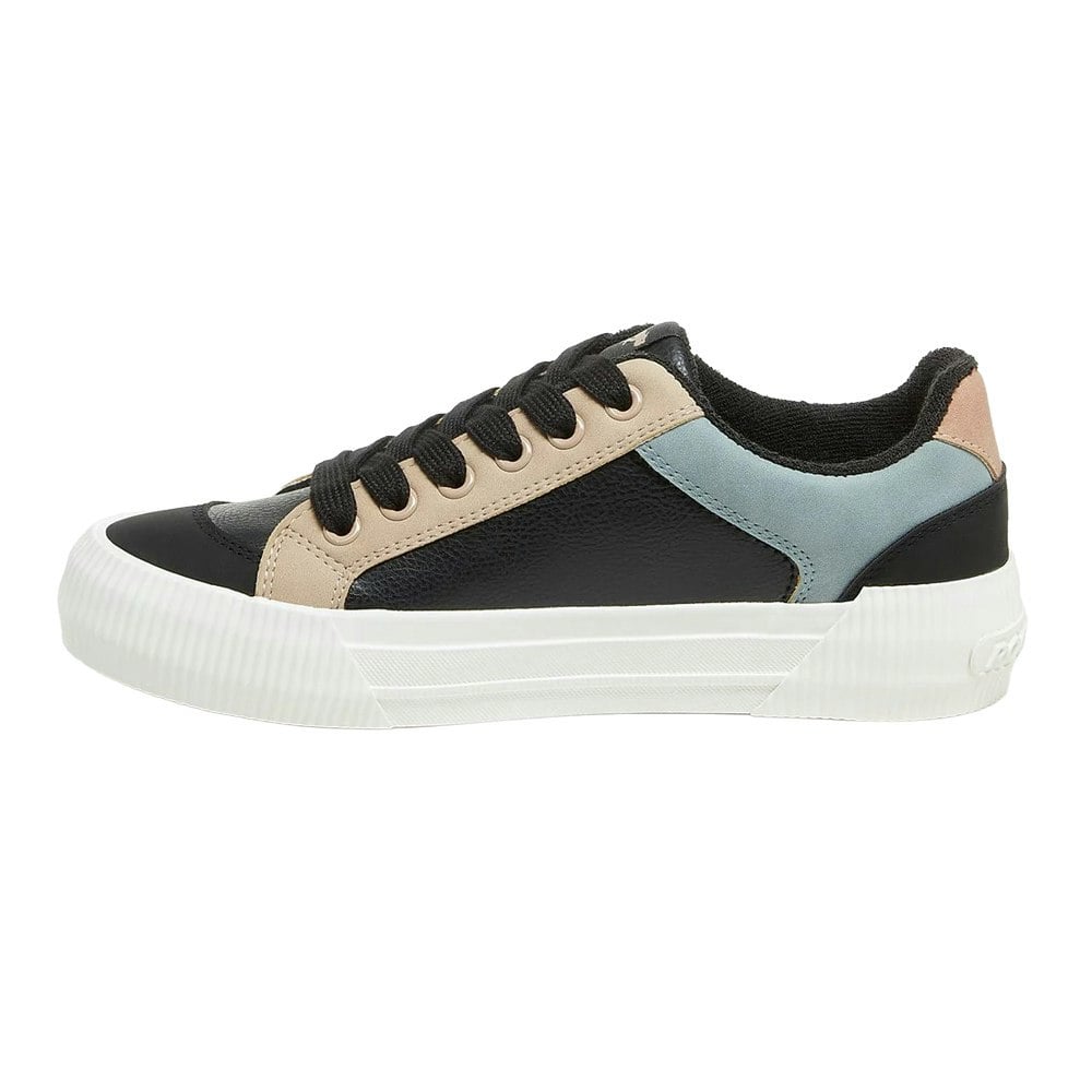 Rocket Dog Womens Cheery Sporty Colour Block Trainers - Black