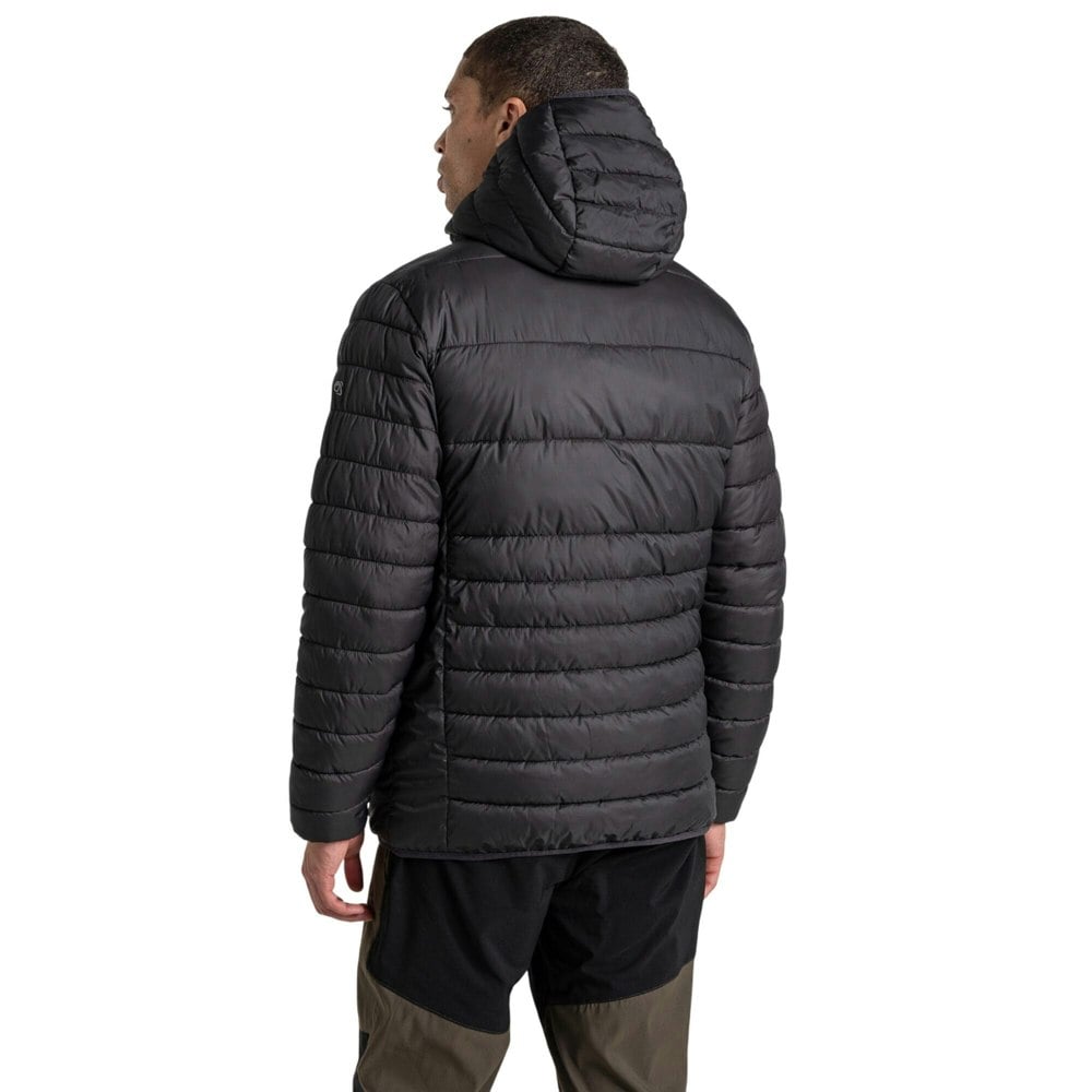 Craghoppers Mens Compresslite VIII Hooded Padded Jacket - Black