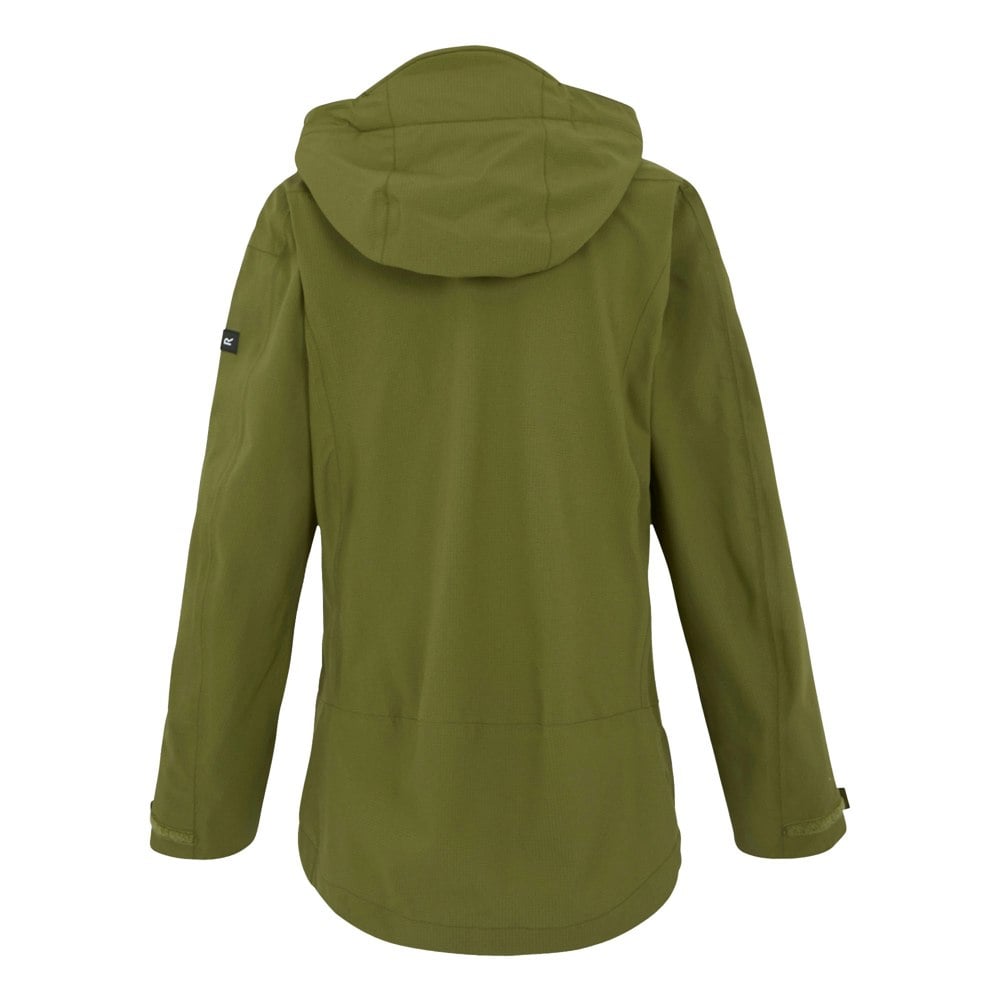 Regatta Womens/Ladies Okara Waterproof Jacket - Nephrite Green/Camo Green
