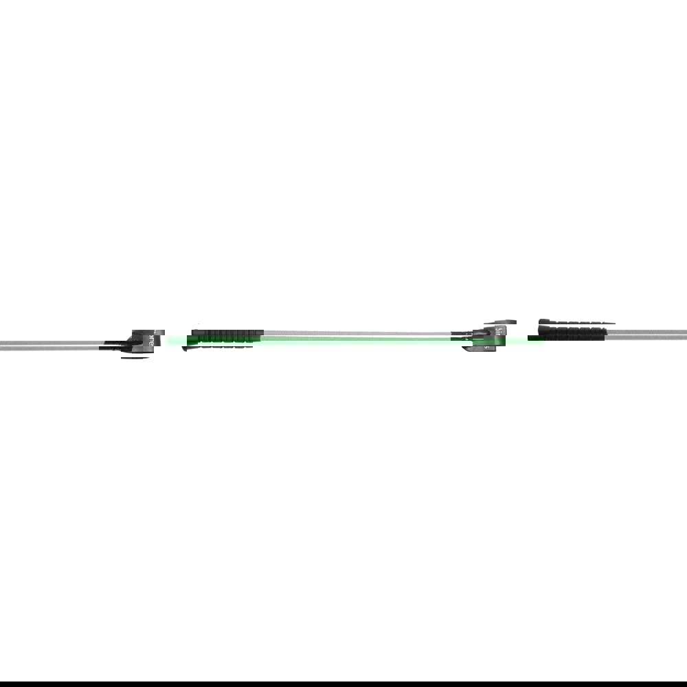 Shires Plain Leather Horse Dressage Whip - Green