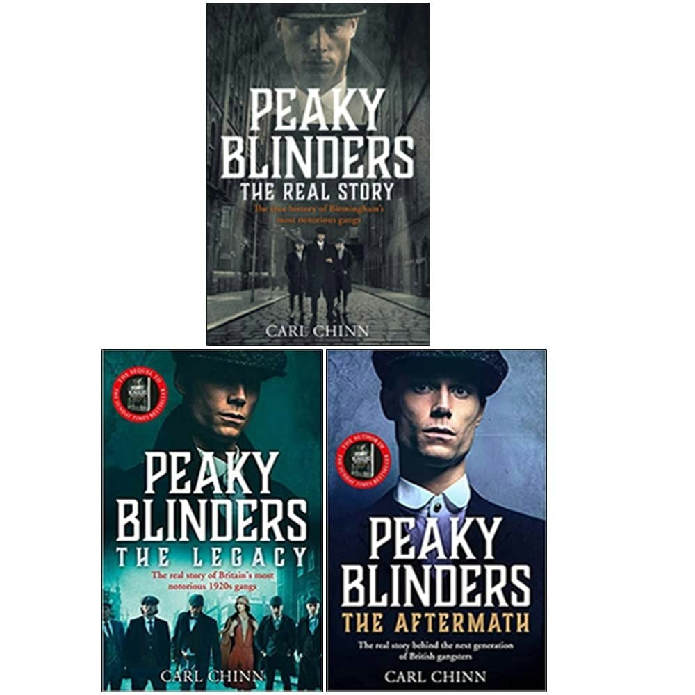 John Blake Peaky Blinders Collection 3 Books Set By Carl Chinn