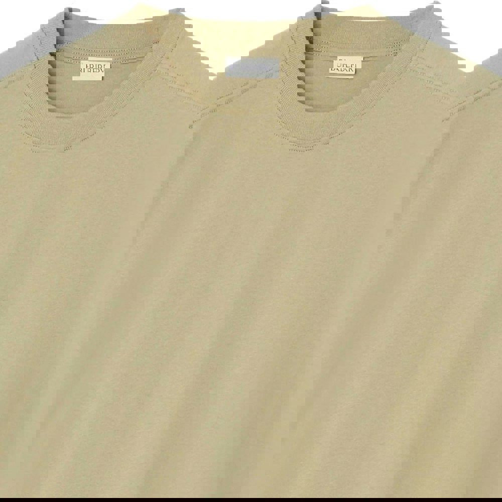 BURBERRY 8077872 Burberry Oversize Crewneck T-Shirt Neutral (Beige) T-SHIRT MALE XS