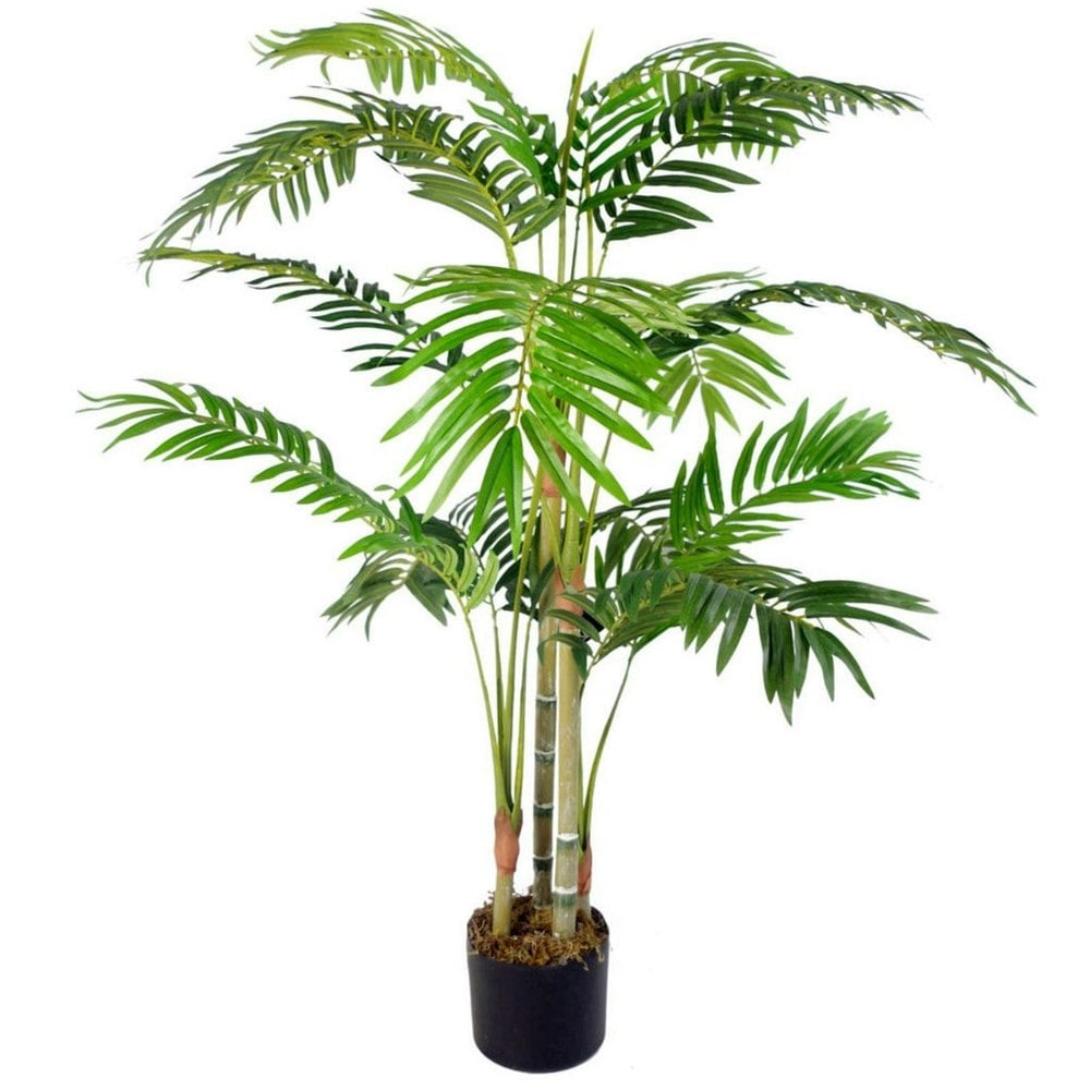 Leaf 120cm Leaf Design UK Large Realistic Artificial Palm Tree