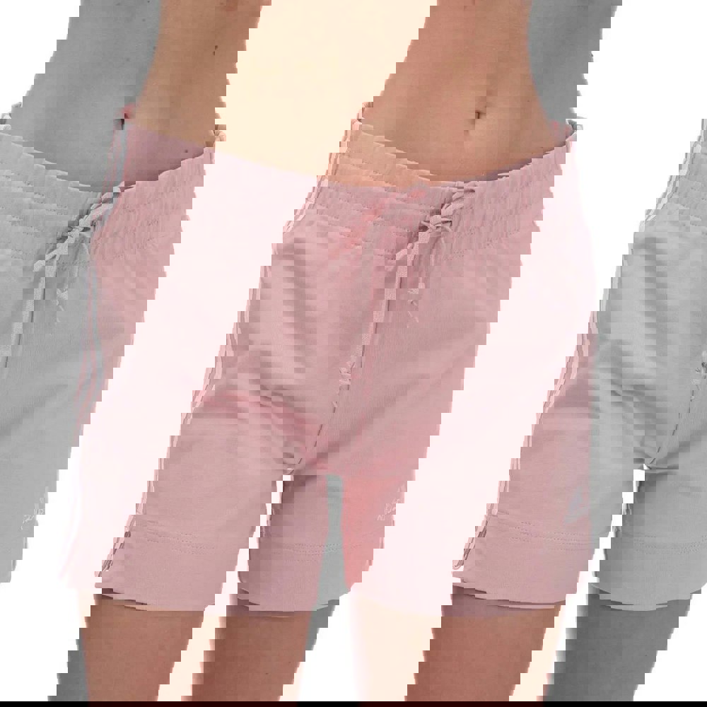 Adidas Womens/Ladies Essentials Striped Slim Shorts - Pink