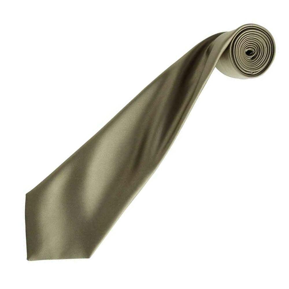 Premier Unisex Adult Colours Satin Tie - Sage