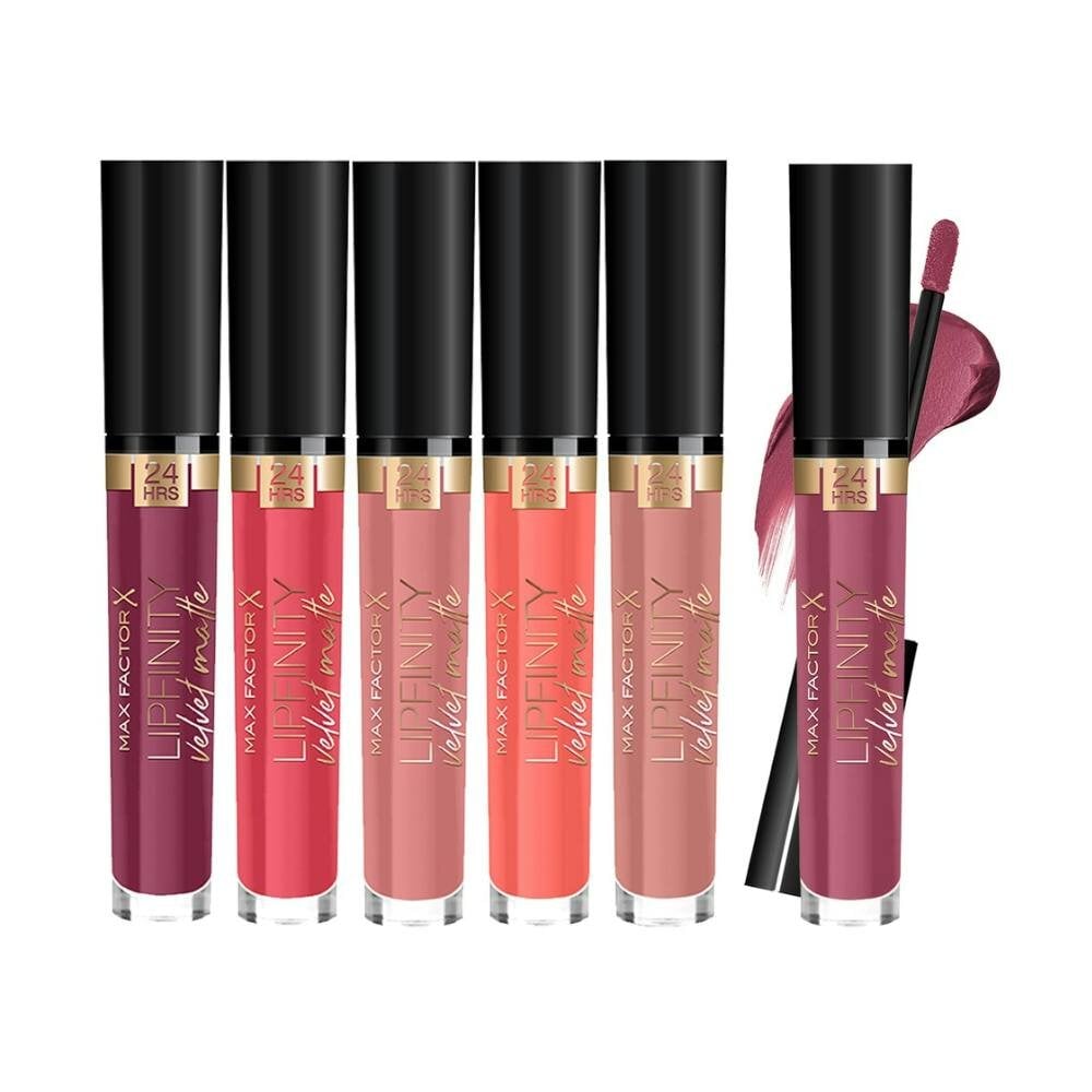 Max Factor Lipfinity Velvet Matte 24Hr Lipstick - 030 Cool Coral