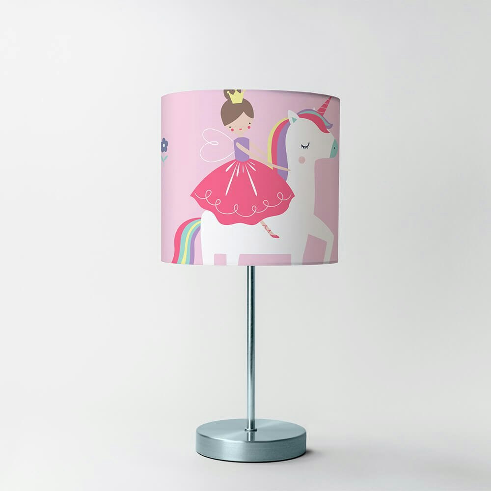 Castle Unicorn Table Lampshade Lampshade - Happy Linen Company