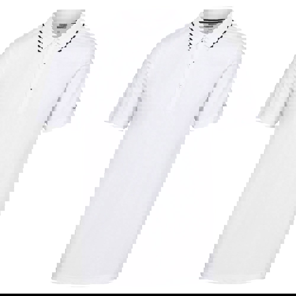 Regatta Mens Forley Polo Shirt - White