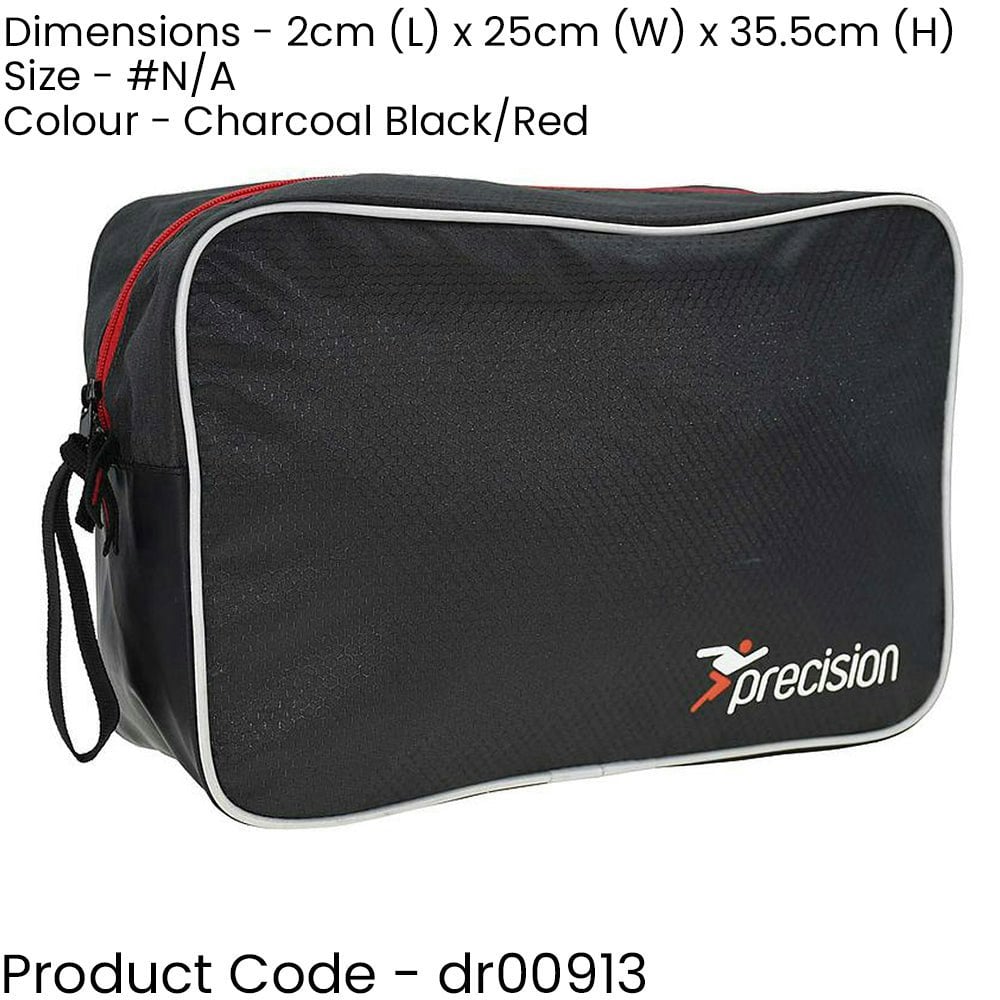 35x13x24cm Goalkeeping Glove Bag - GREY/RED - 2-3 Pairs Shinguards Kit Storage