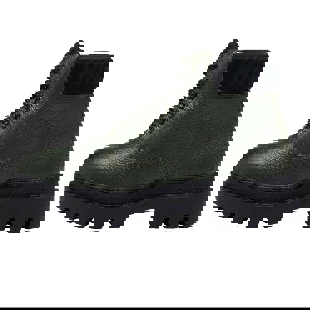 Hugo Mens Graham Leather Ankle Boots - Green