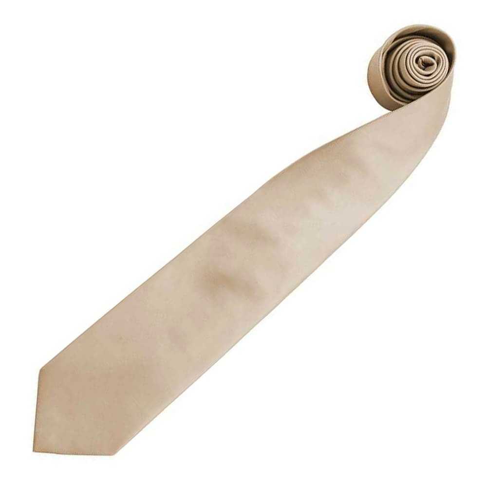 Premier Mens “Colours” Plain Fashion / Business Tie - Khaki