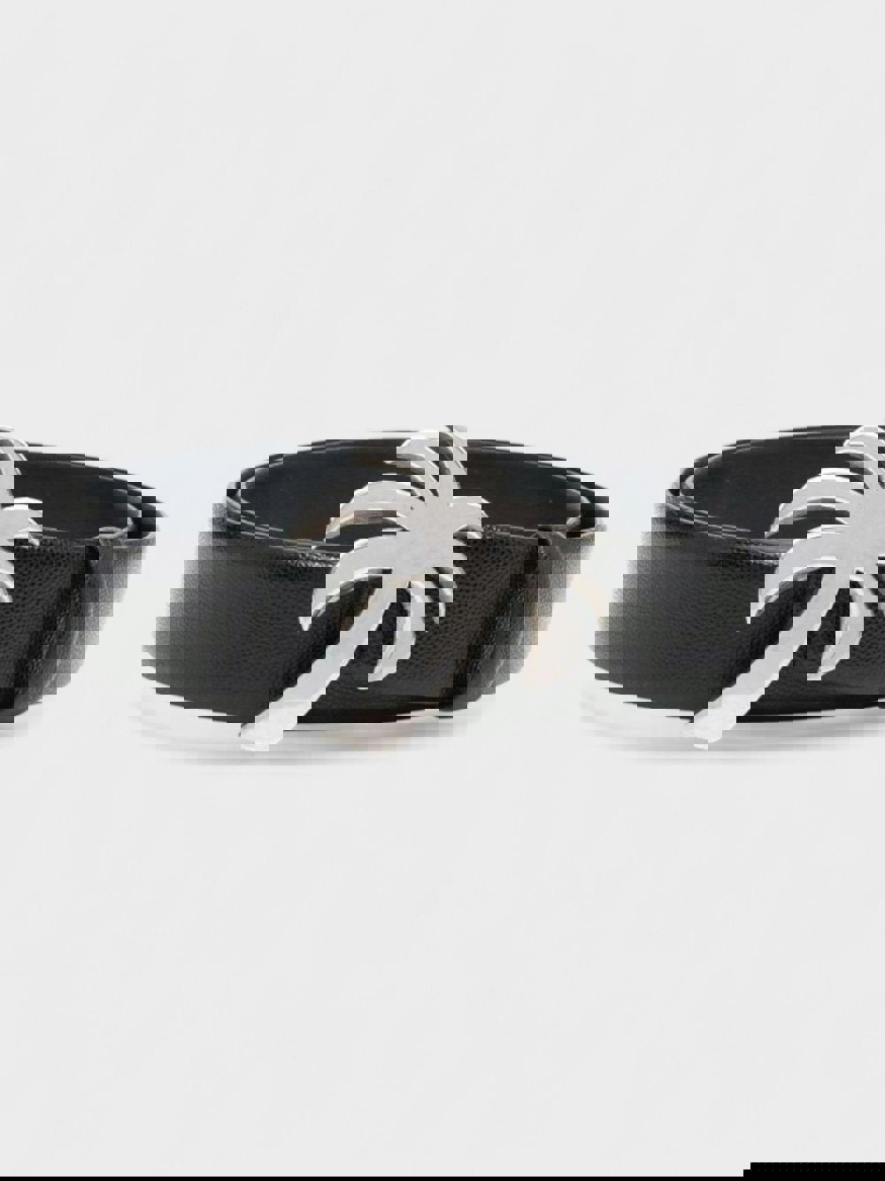 Palm Angels Palm Beach Belt Black Silver - Supplied FashionPalm Angels
