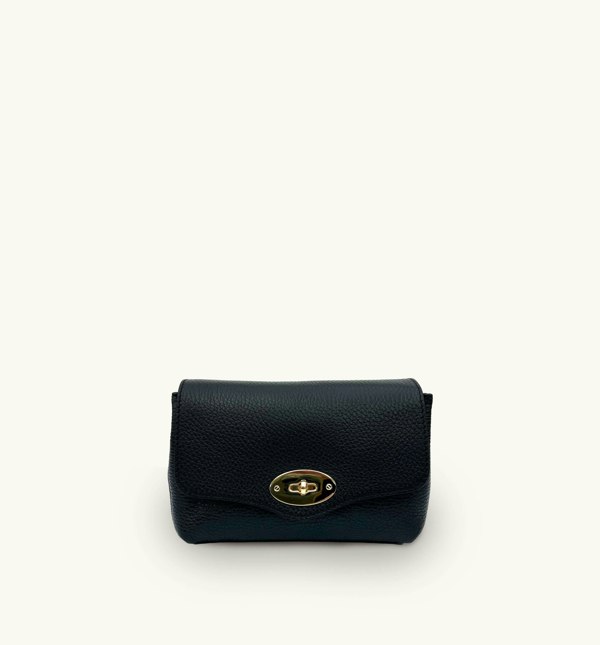 Apatchy London The Maddie Leather Bag - Black