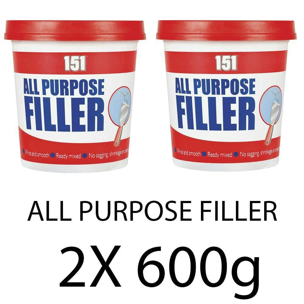 151 2X All Purpose Filler White Tub 600G