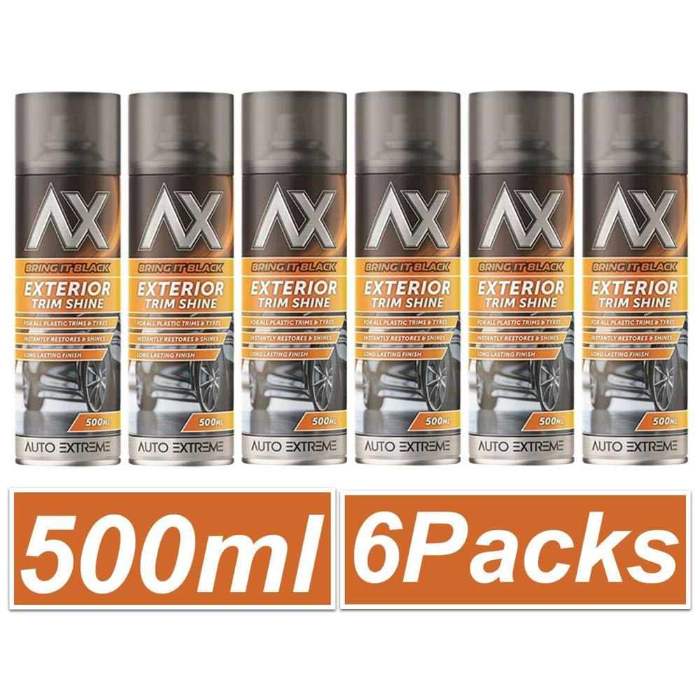 Auto Extreme 6X - Bring it Black Exterior Trim Shine Spray 500ml