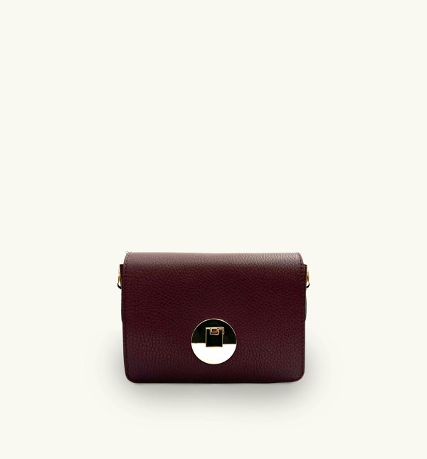 Apatchy London The Newbury Leather Bag - Port