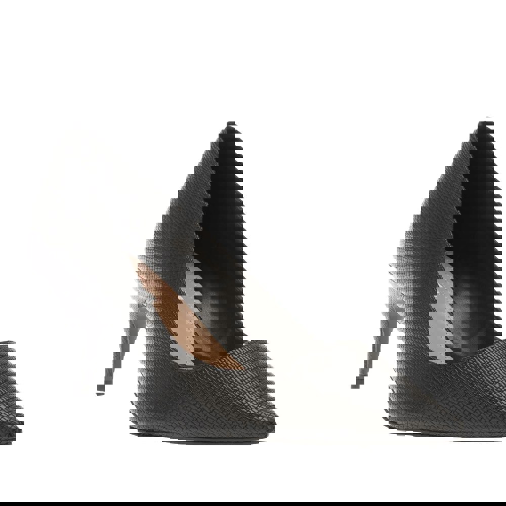 Dune London Womens/Ladies Attire Patent Court Shoes - Black