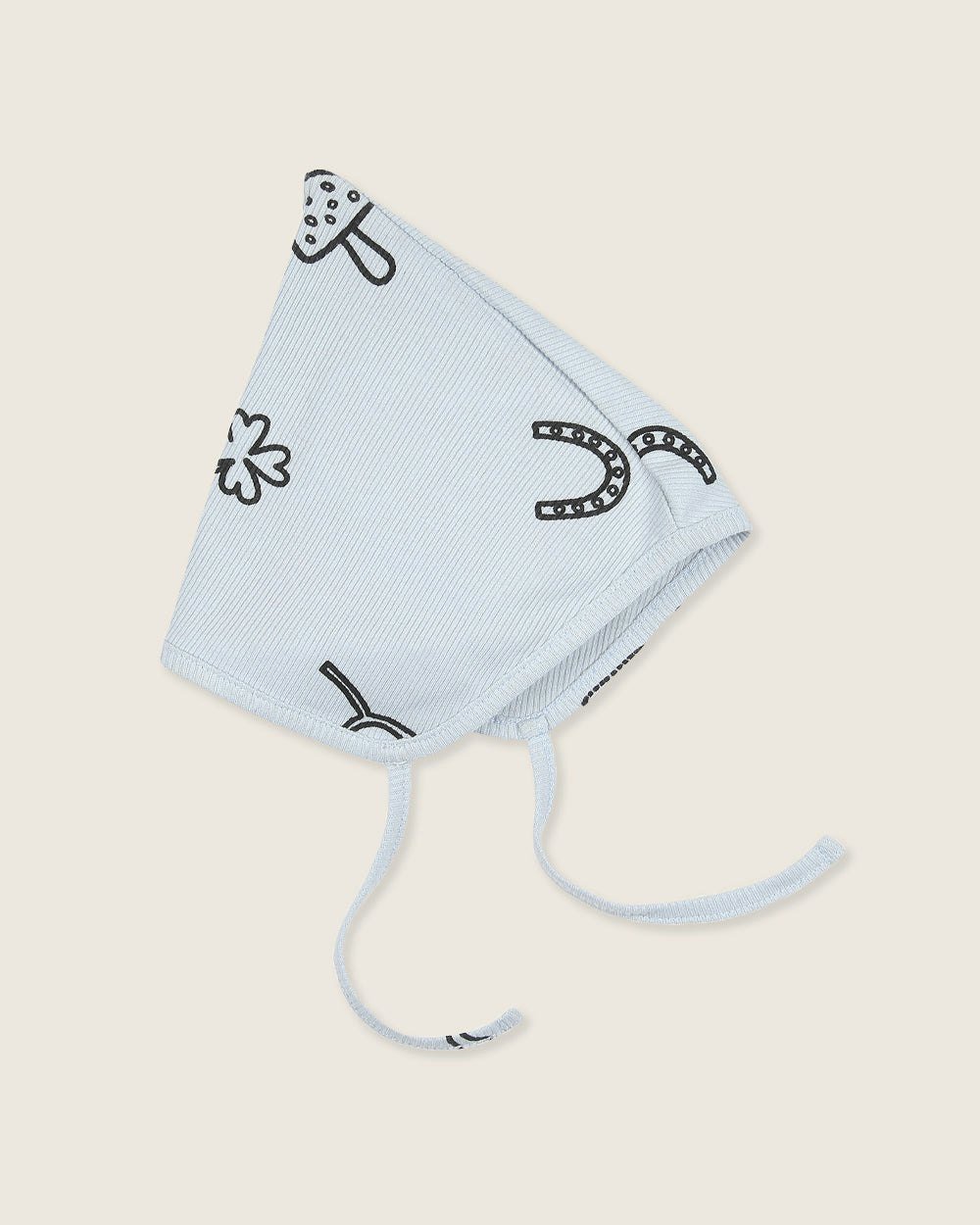 Organic cotton baby bonnet