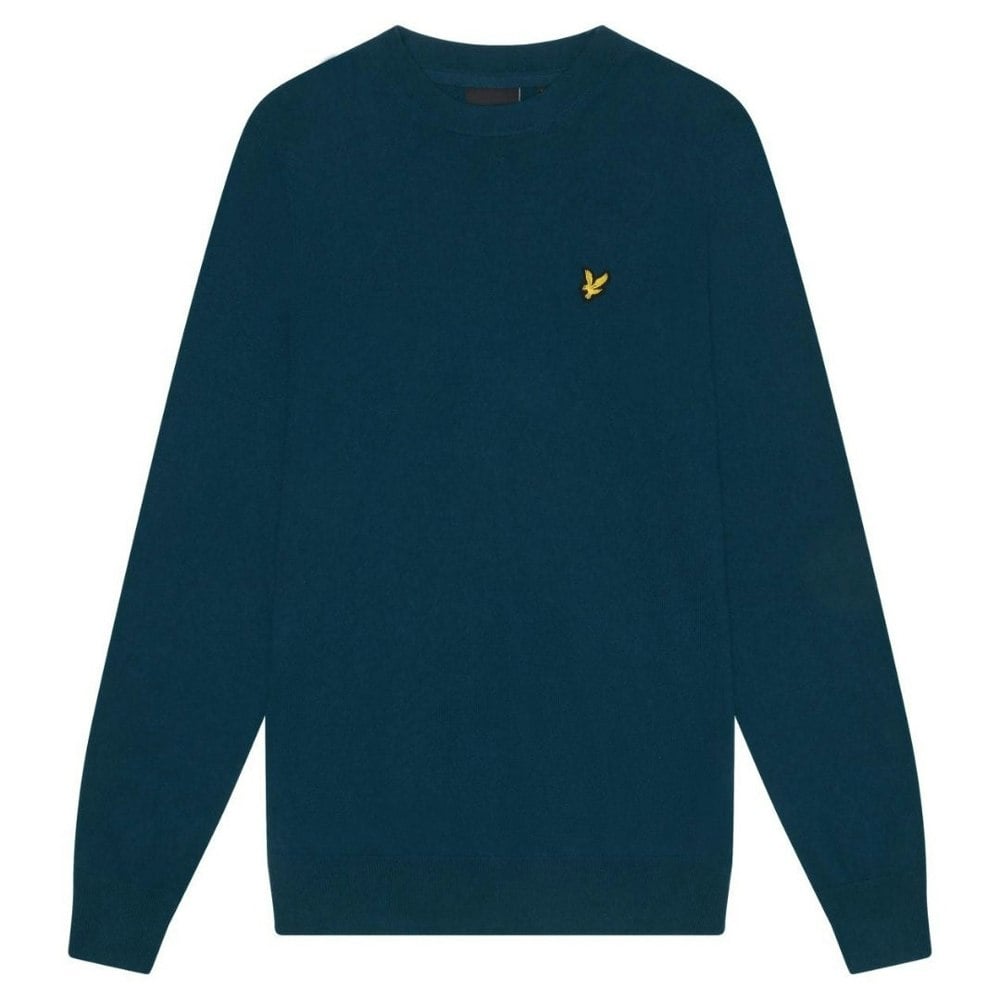 Lyle & Scott Crew Neck Apres Navy Blue Pull Over Jumper S