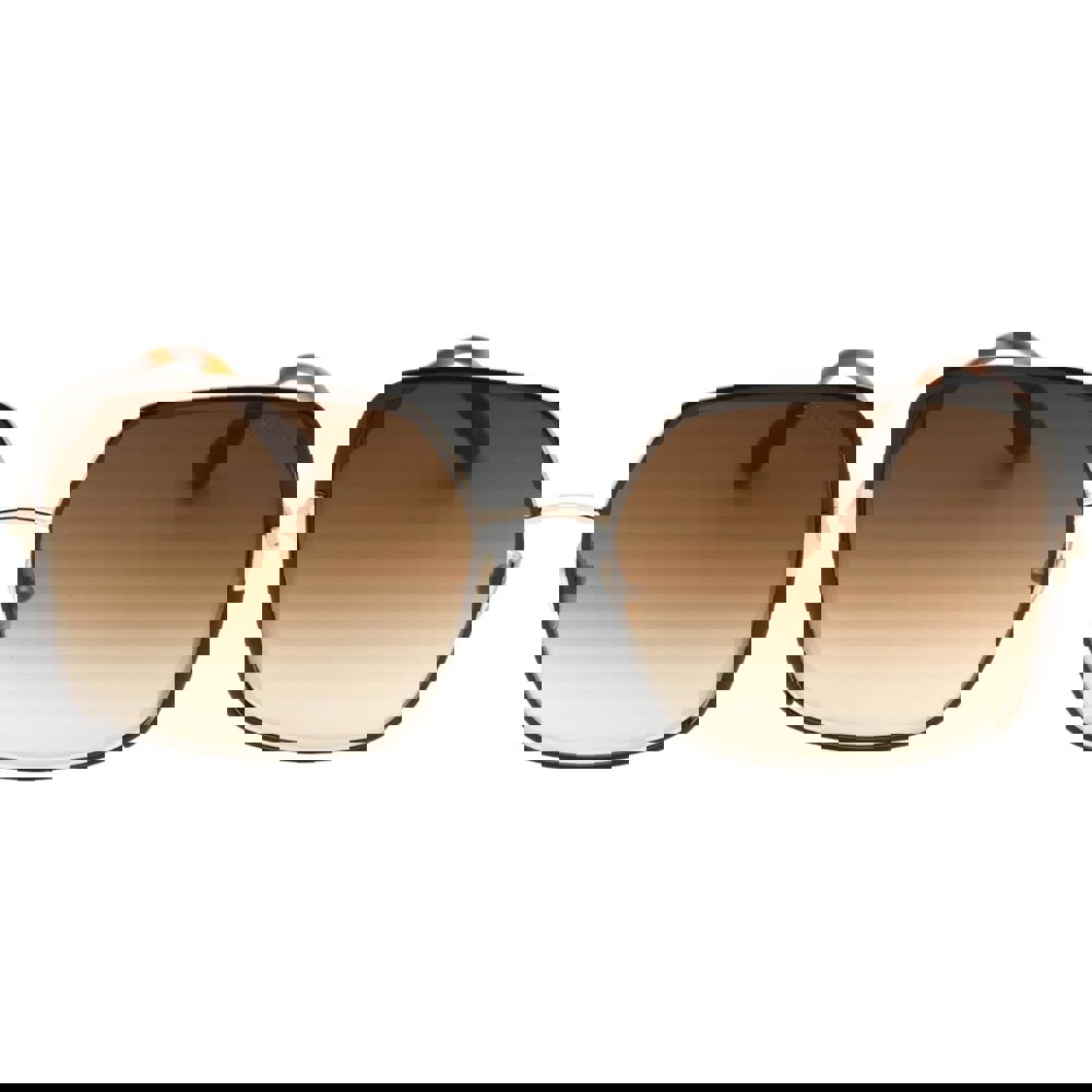 Tom Ford Gradient Brown Lens Shiny Dark Brown Sunglasses One Size
