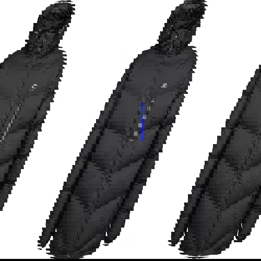 Trespass Mens Blustery Padded Jacket - Black