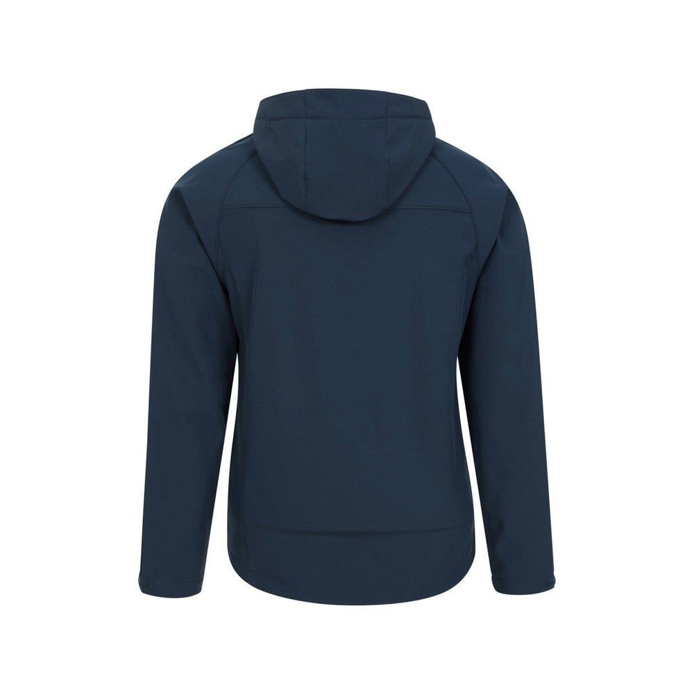 Mountain Warehouse Mens Exodus Waterproof Soft Shell Jacket - Blue