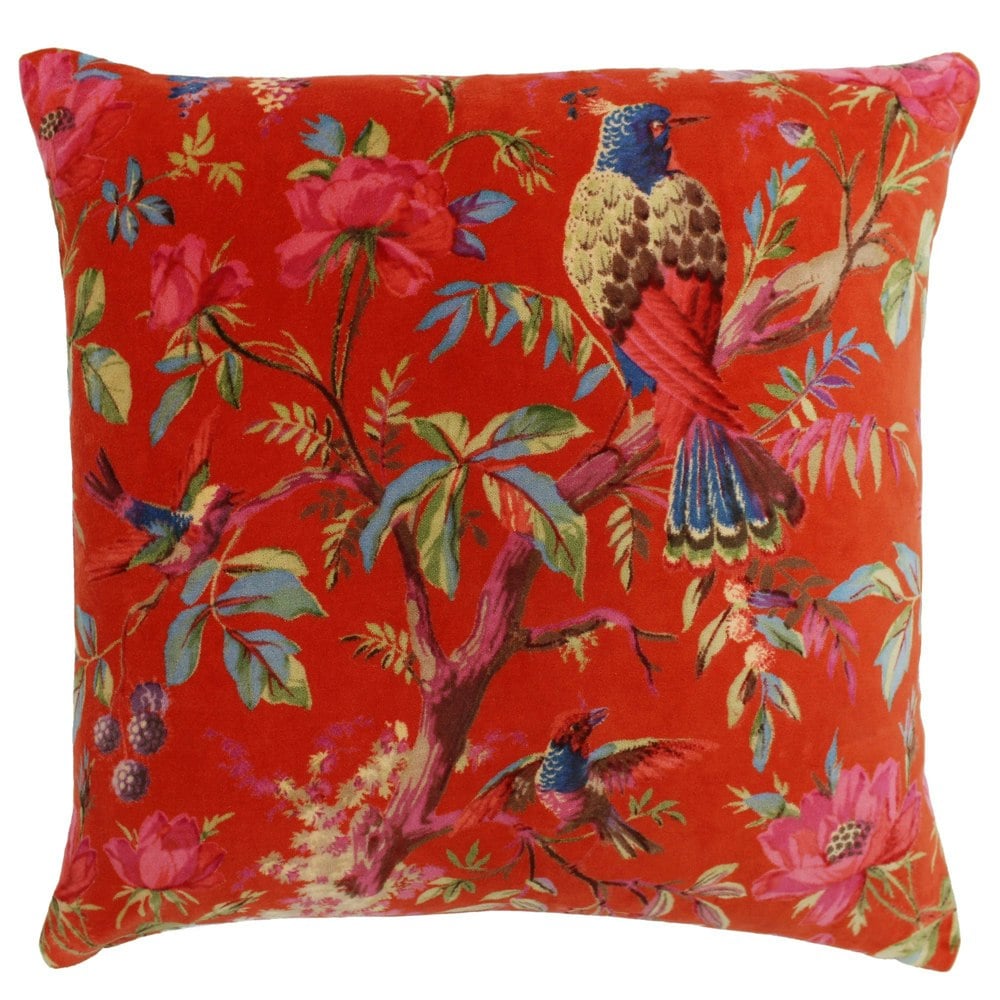 Riva Home Riva Paoletti Paradise Square Cushion Cover - Orange