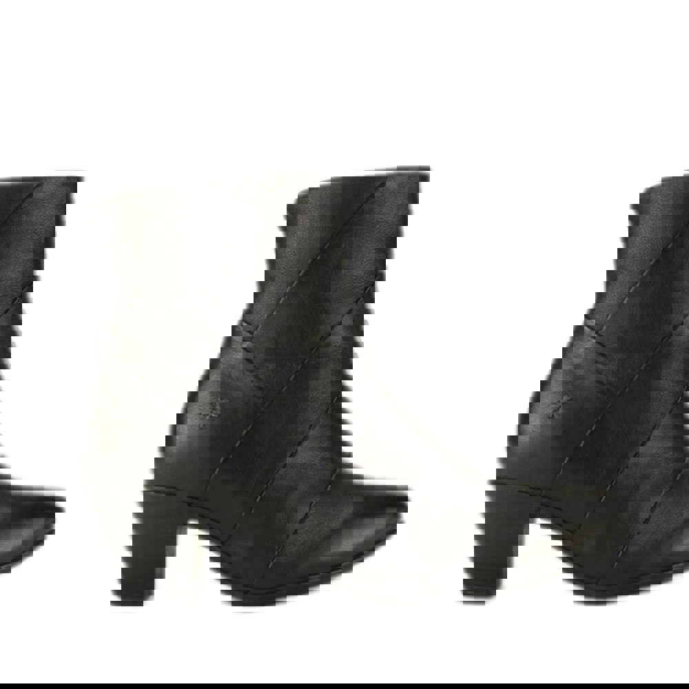 Cipriata Women's Ginerva Folded Vamp Ankle Boots - Black