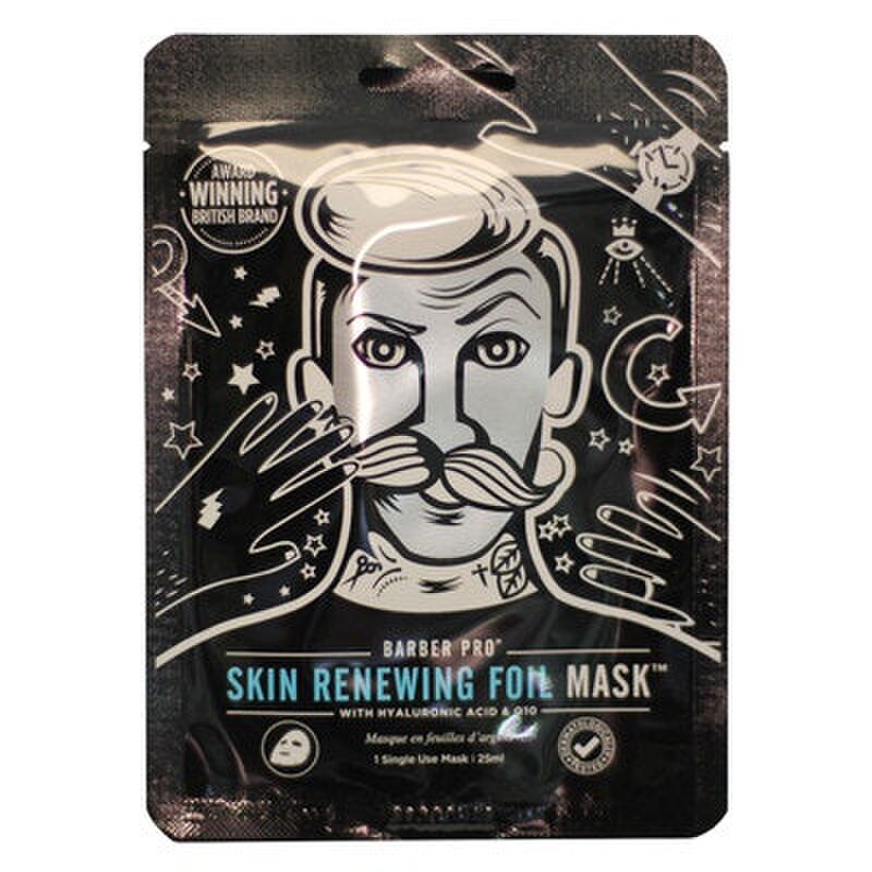 Beauty Pro Barber Pro Skin Renewing Foil Mask 25ml