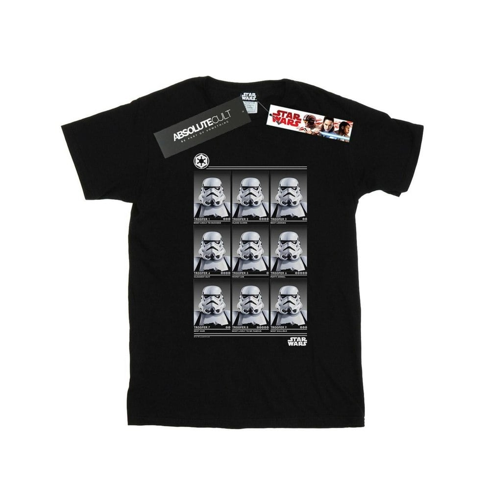 Star Wars Boys Stormtrooper Yearbook T-Shirt - Black