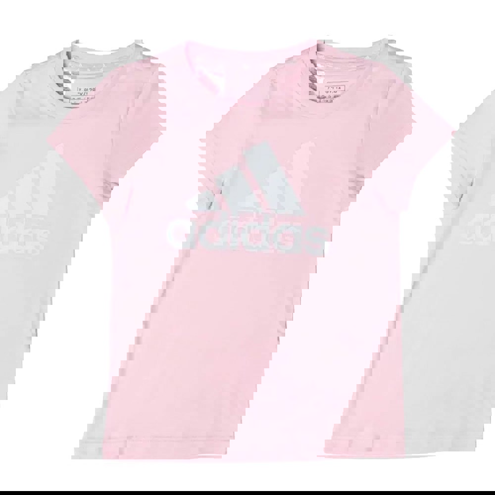 Adidas Childrens/Kids Essentials T-Shirt - Pink