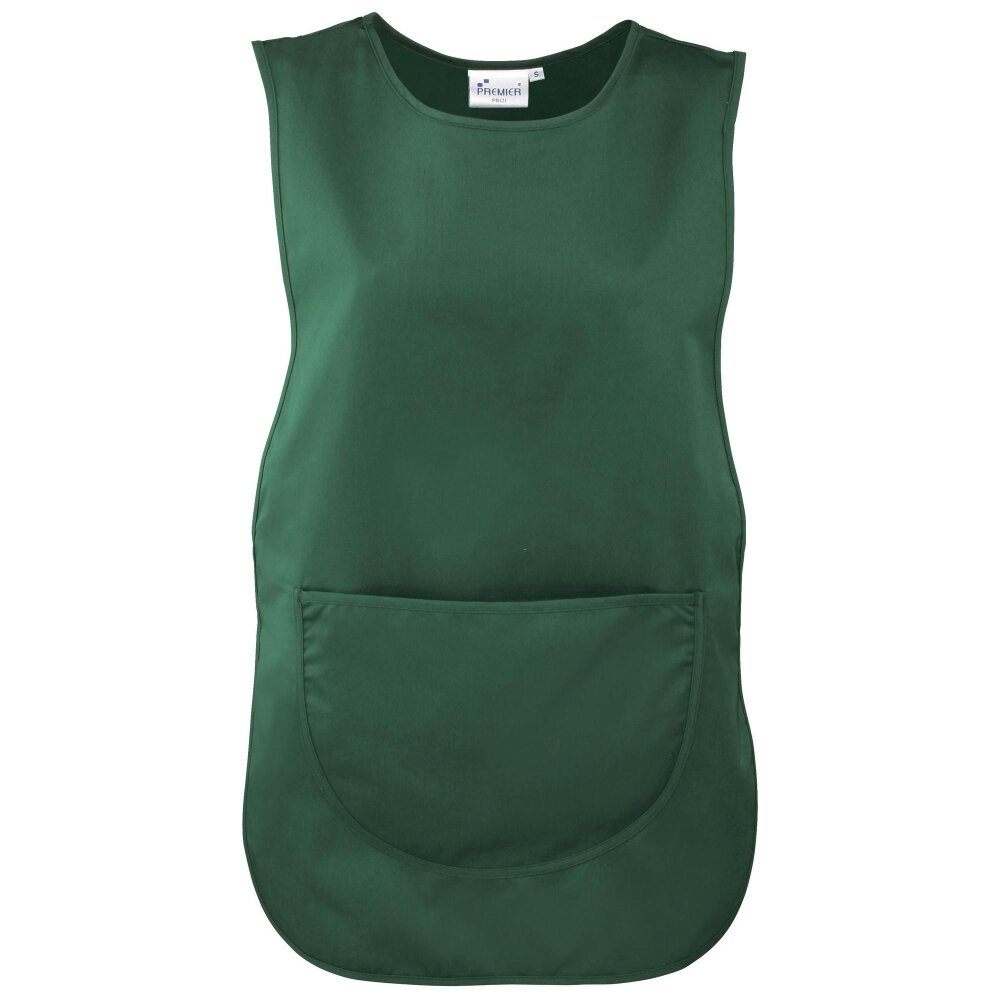 Premier Ladies/Womens Pocket Tabard / Workwear (Pack of 2) - Bottle - Bottle