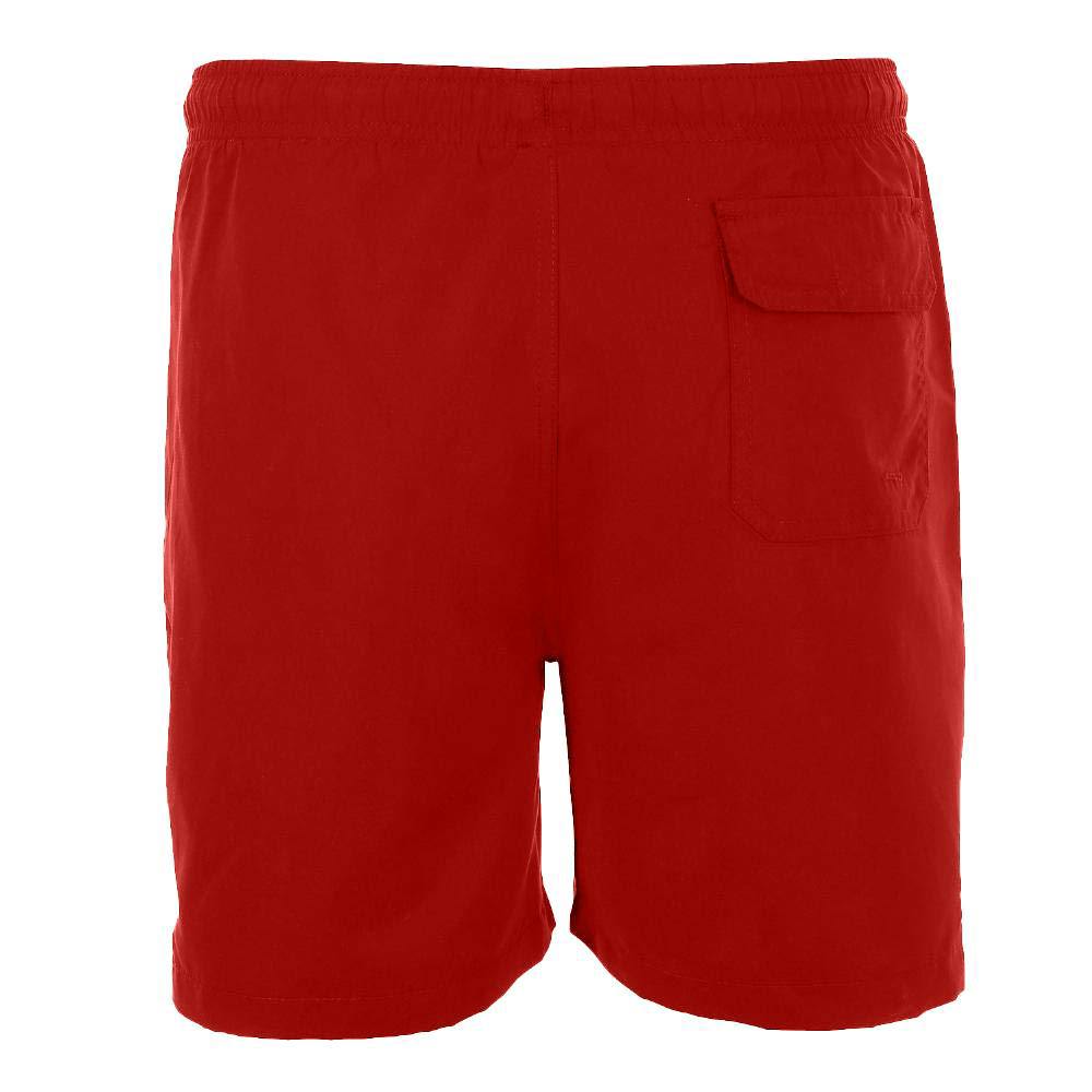 SOLS Mens Sandy Swim Shorts - Red